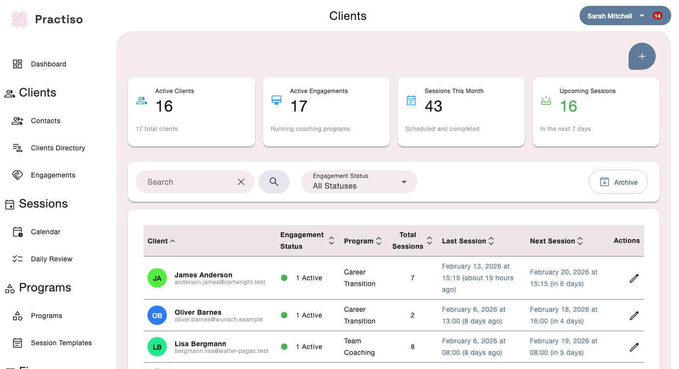 Complete Client Management